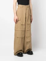 Calça wide leg de algodão - Imagem 2
