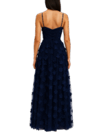 Vestido Blue Garden - Imagem 3