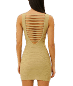 Vestido Glitter Gold - Imagem 3