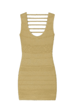 Vestido Glitter Gold