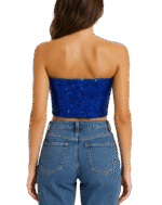 Top Paetê Blue - Imagem 3