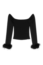 Blusa Black Feather