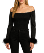 Blusa Black Feather - Imagem 2