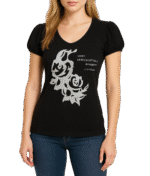 Camiseta Silver Flower - Imagem 2