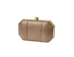 Clutch de Couro Bronze