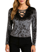 Blusa Grey Velvet - Imagem 2