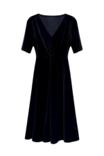Vestido Blue Velvet