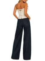 Top Jeans Bianche - Imagem 3